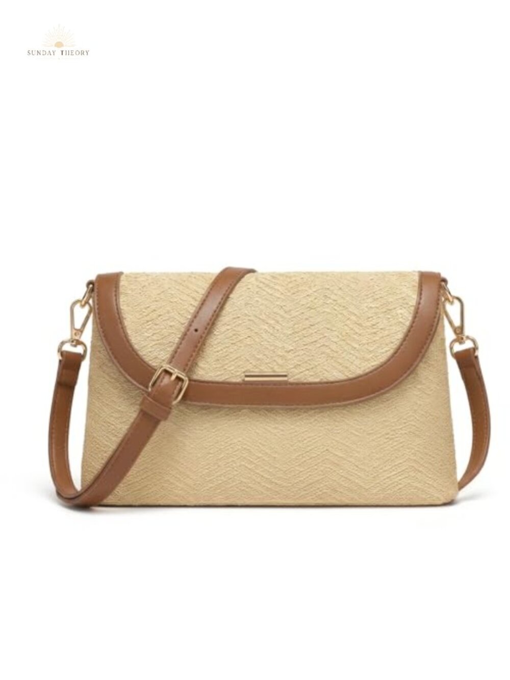 Straw Woven Tote Bag Summer Beach Crossbody Shoulder Handbag